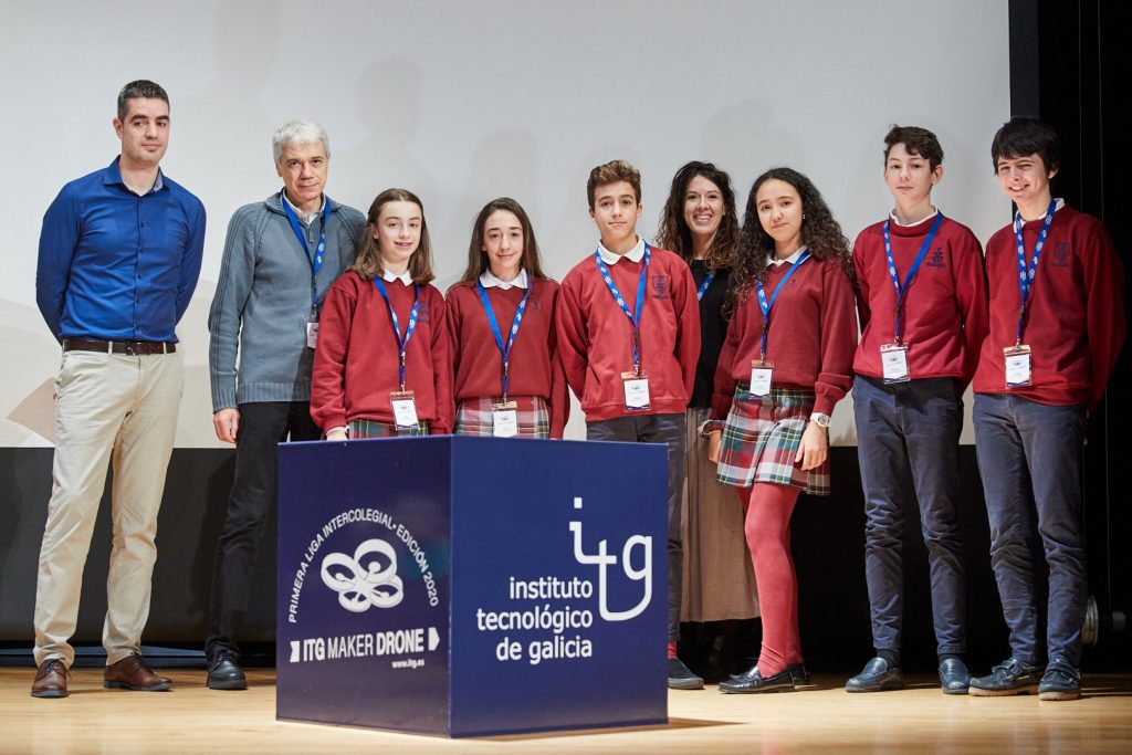 Obradoiro meets the I Drone Interschool League in Spain